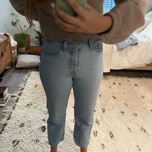 Levi Wedgie Straight Leg Jeans